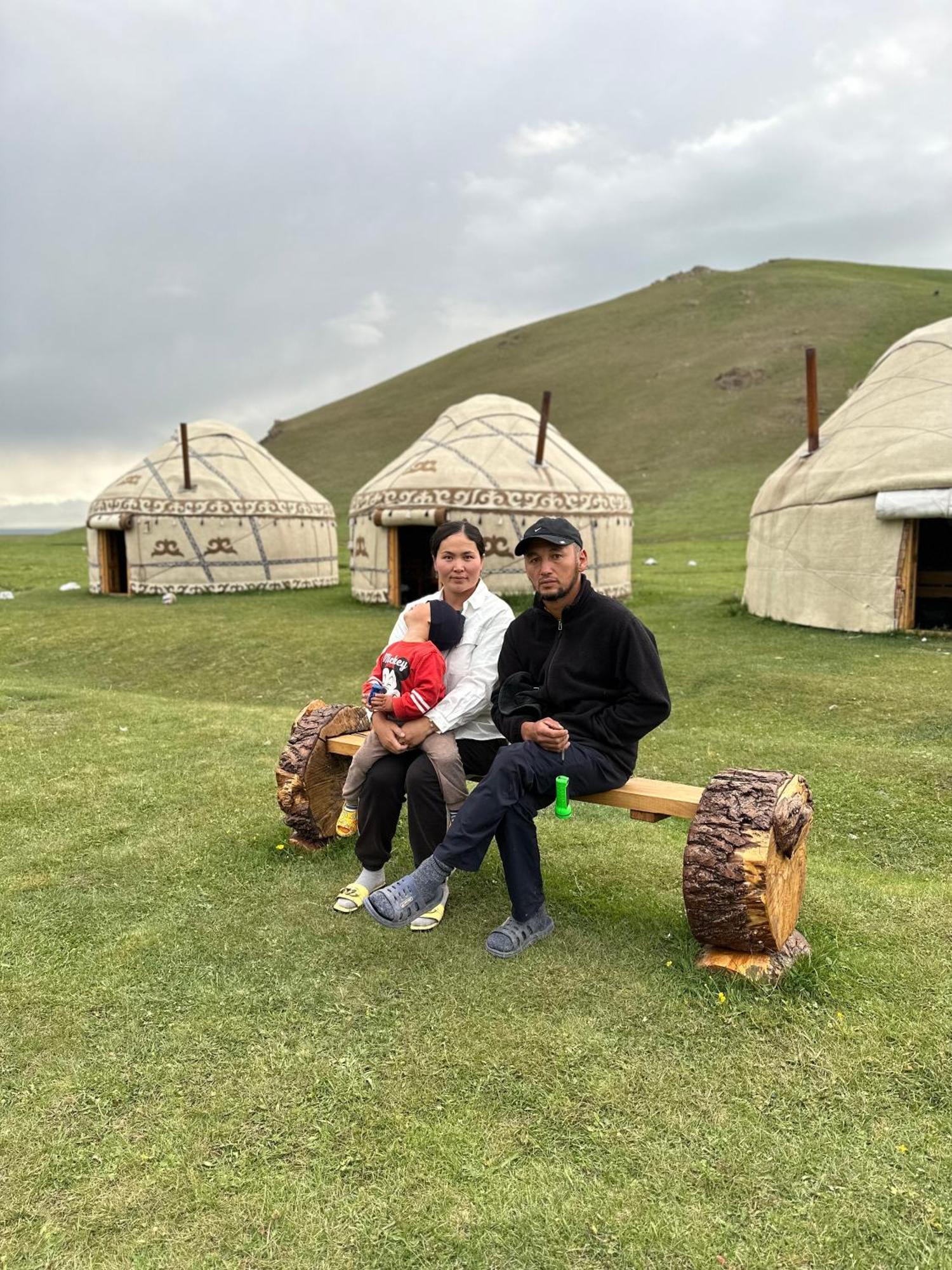 Yurt Camp Azamat At Song Kol Lake Bagysh Экстерьер фото